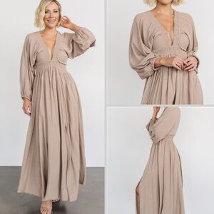 Baltic Born Beige Maxi Dress